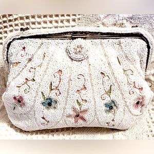 Vtg  Hilde Walborg Mid 30’s Gorgeous Beaded Evening Bag Made in  Belgium